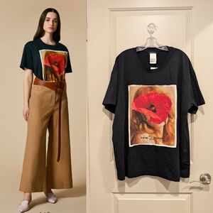 Marina Rinaldi Dark Navy Blue Short Sleeve Plus Size Tee XL = 20W - 22W